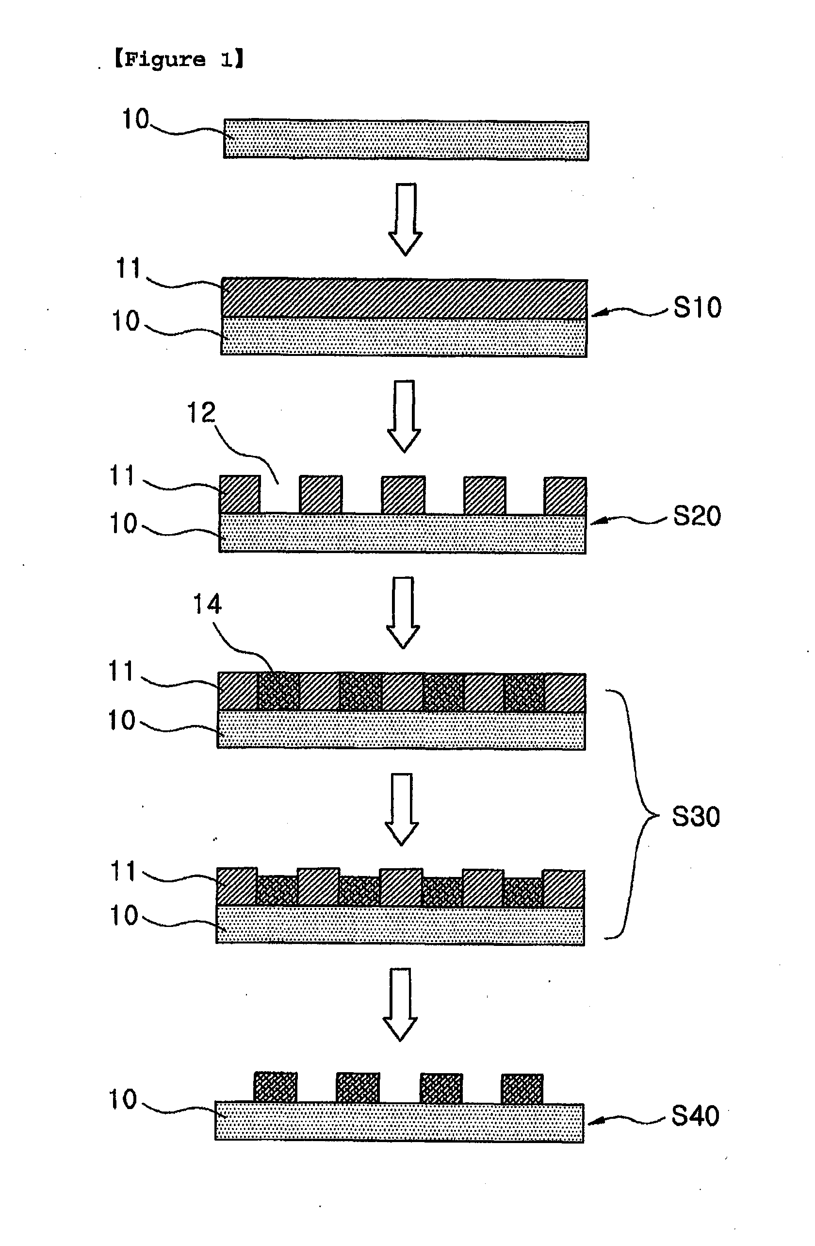 Method for Fabricating Blackened Conductive Patterns