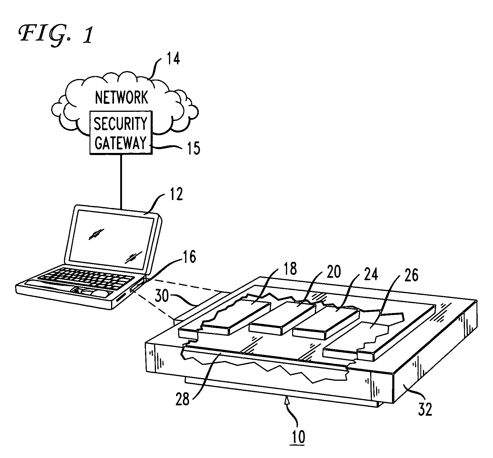 Network security device and method