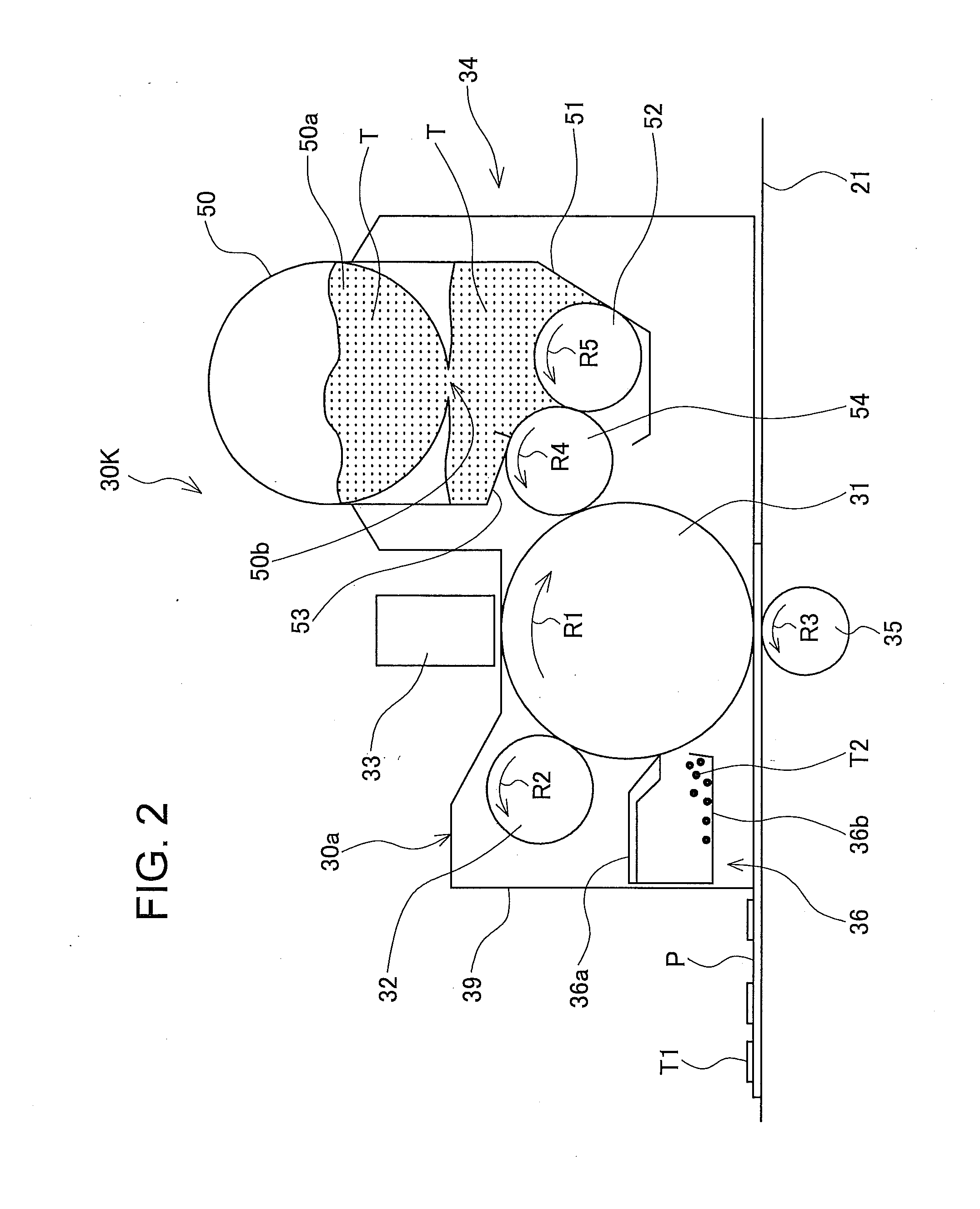 Developer storage container, developing device and image forming apparatus