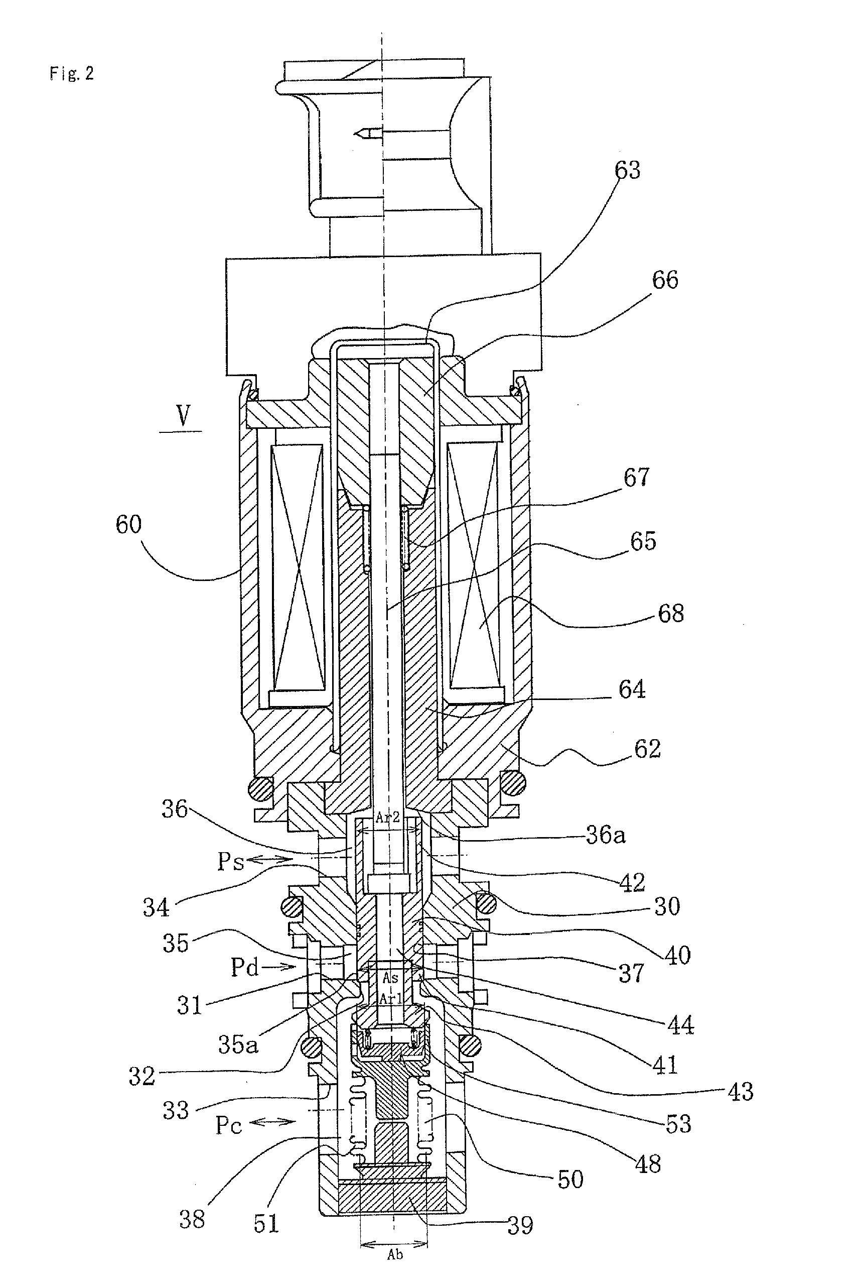 Volume control valve