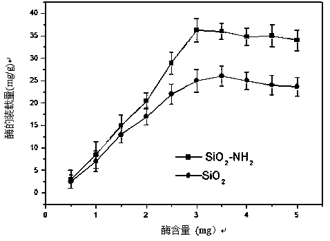 A kind of immobilization method and application of horseradish peroxidase