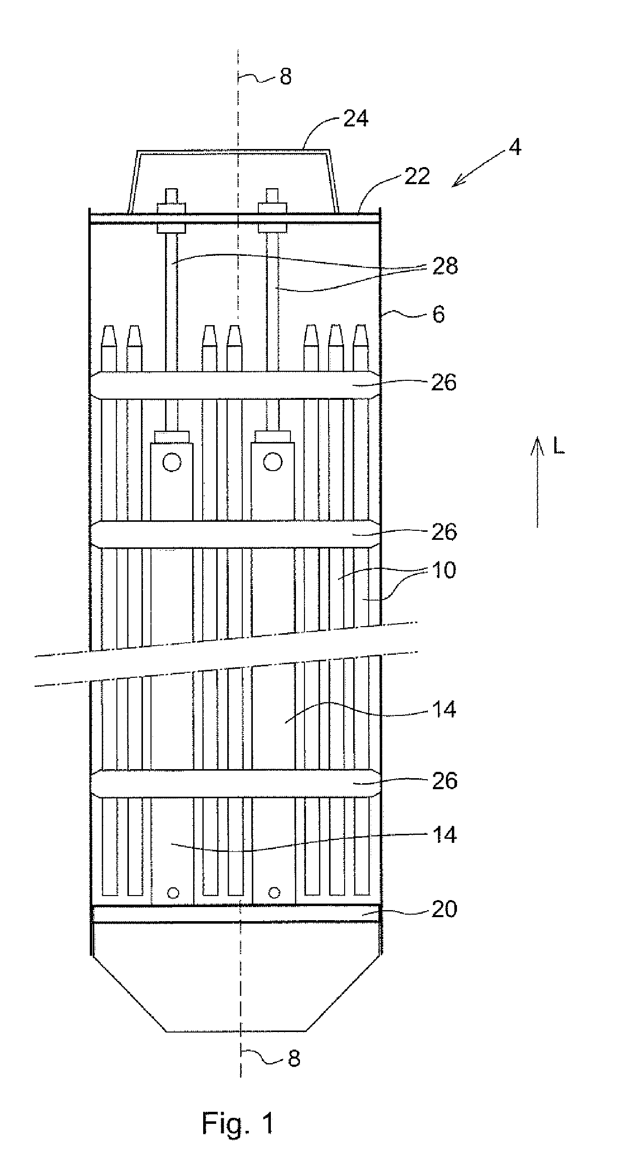 Fuel assembly for a nuclear boiling water reactor