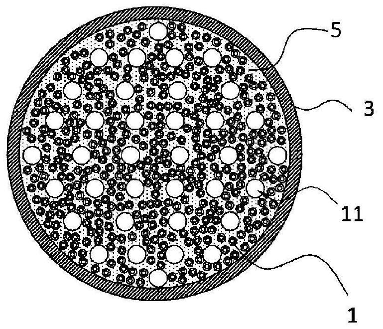 Hollow fiber membrane module and its operation method