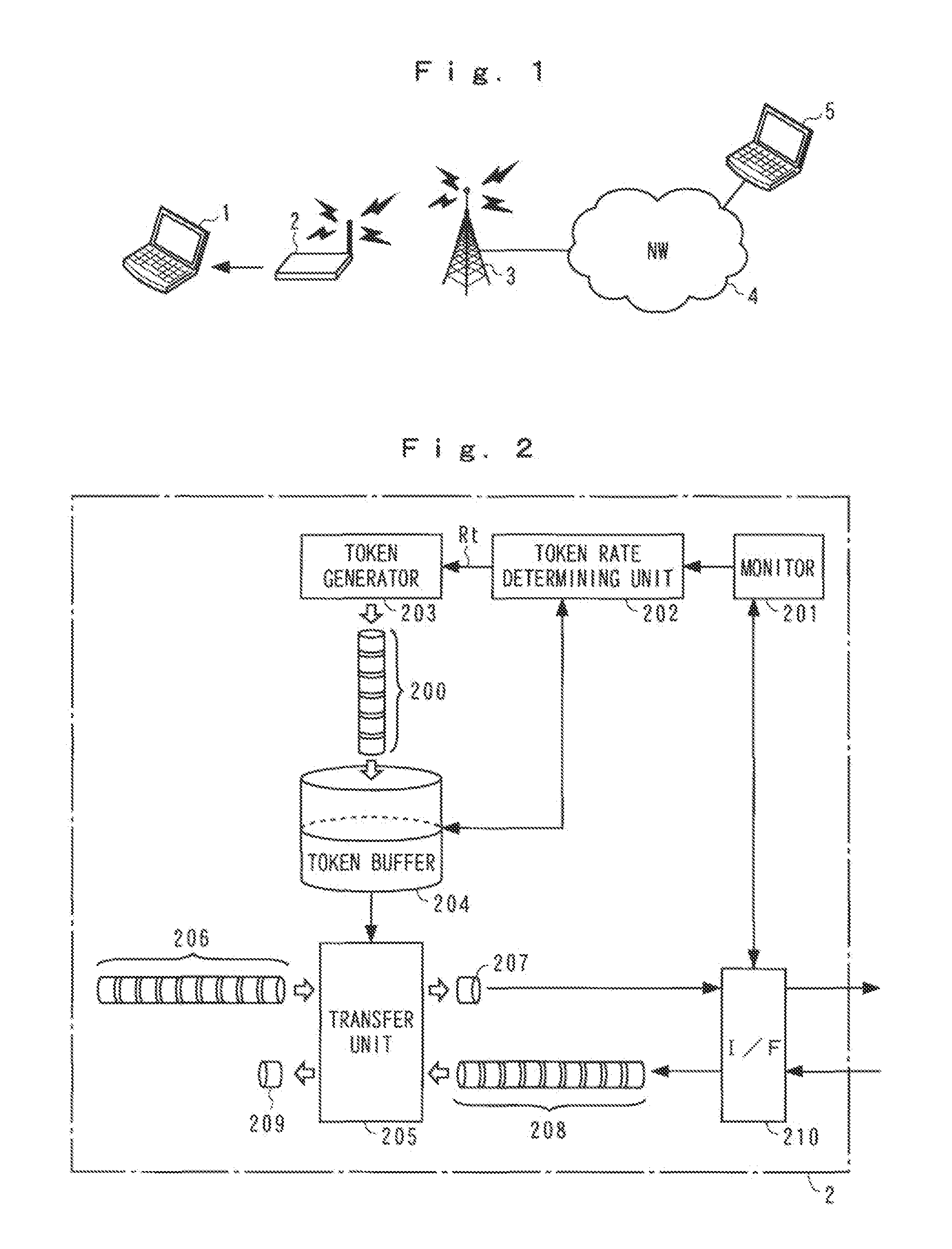 Traffic control method and apparatus for wireless communication