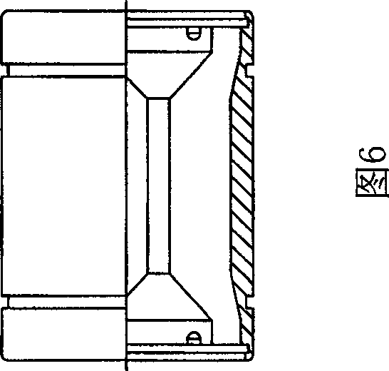 Method for manufacturing linear bearing made from full stainless steel