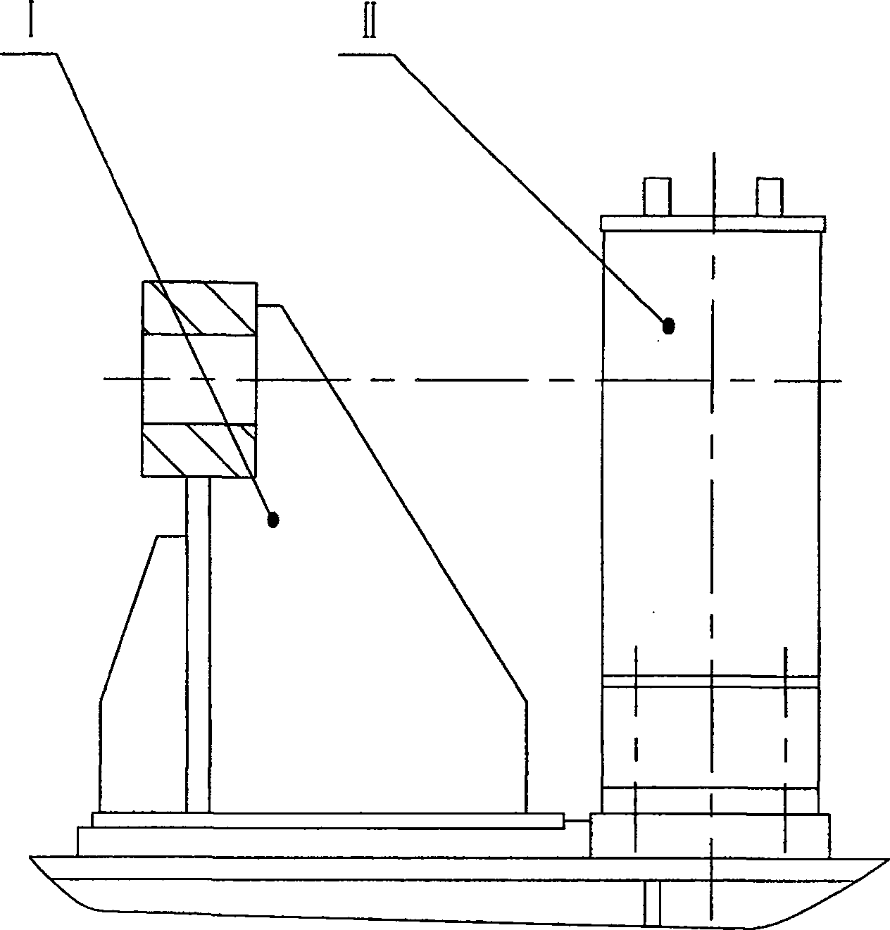 Disconnection device for punch refrigerant top