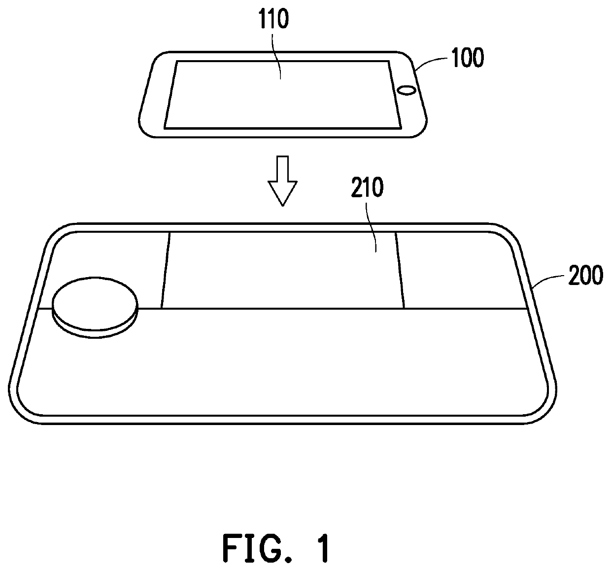 Storage medium, expansion base and operation method thereof combined with portable electronic device