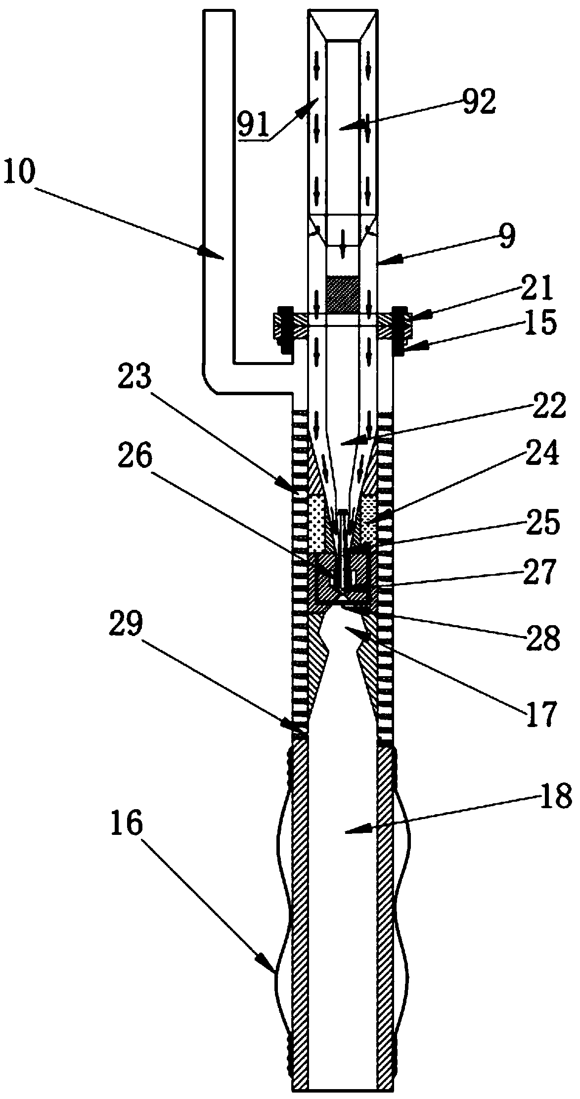 System and method for in-situ cracking of oil shale