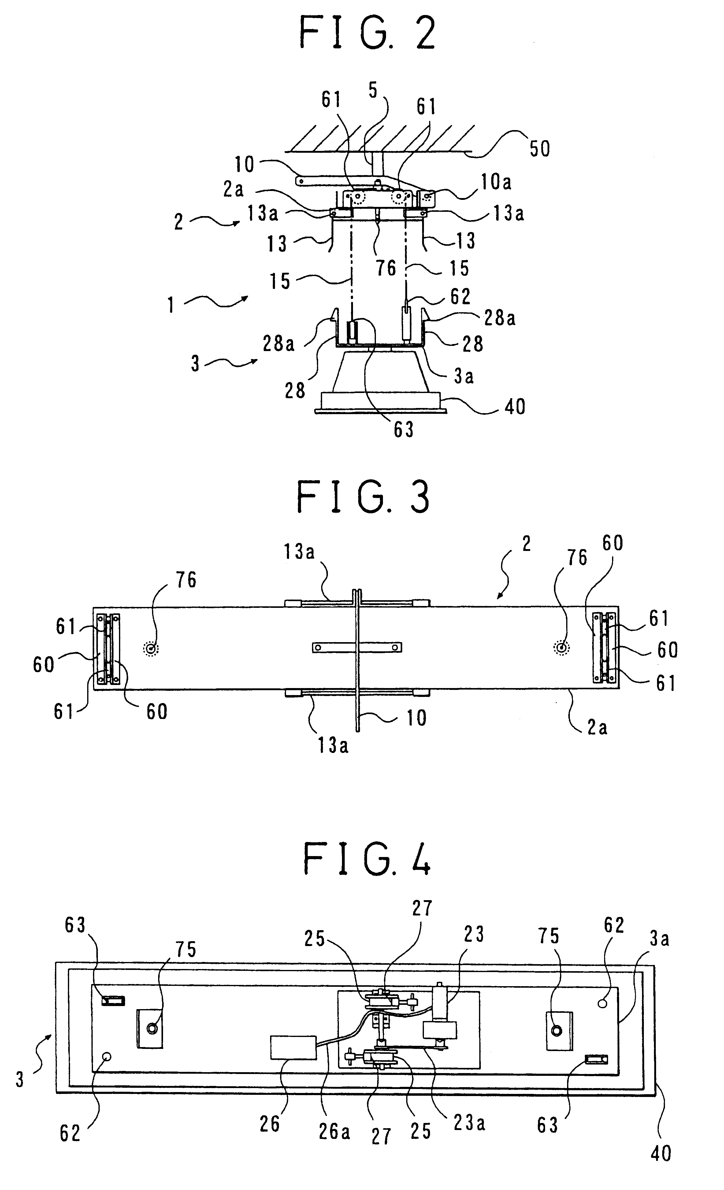 Self-winding-type fixture-lifting/lowering device