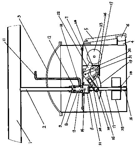 High-reliability automatic water discharging device of coal-bed gas extraction pipeline