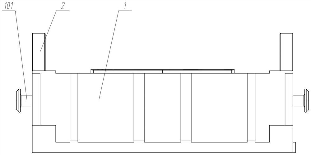 Upper connecting plate forming stamping die