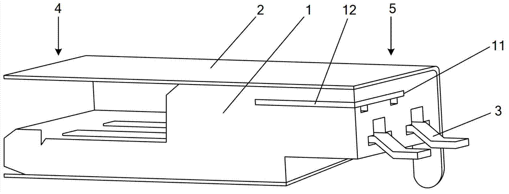 UBS male joint and electronic product having same