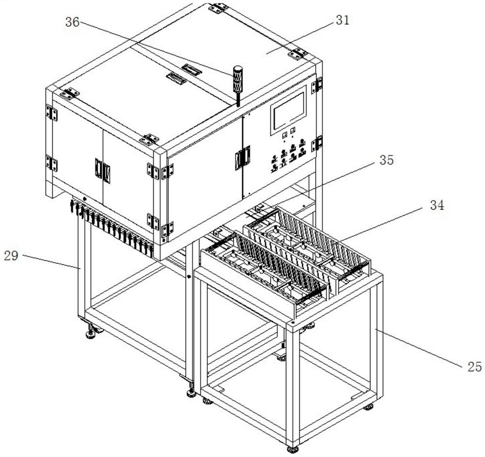 Washing automatic pendulum machine