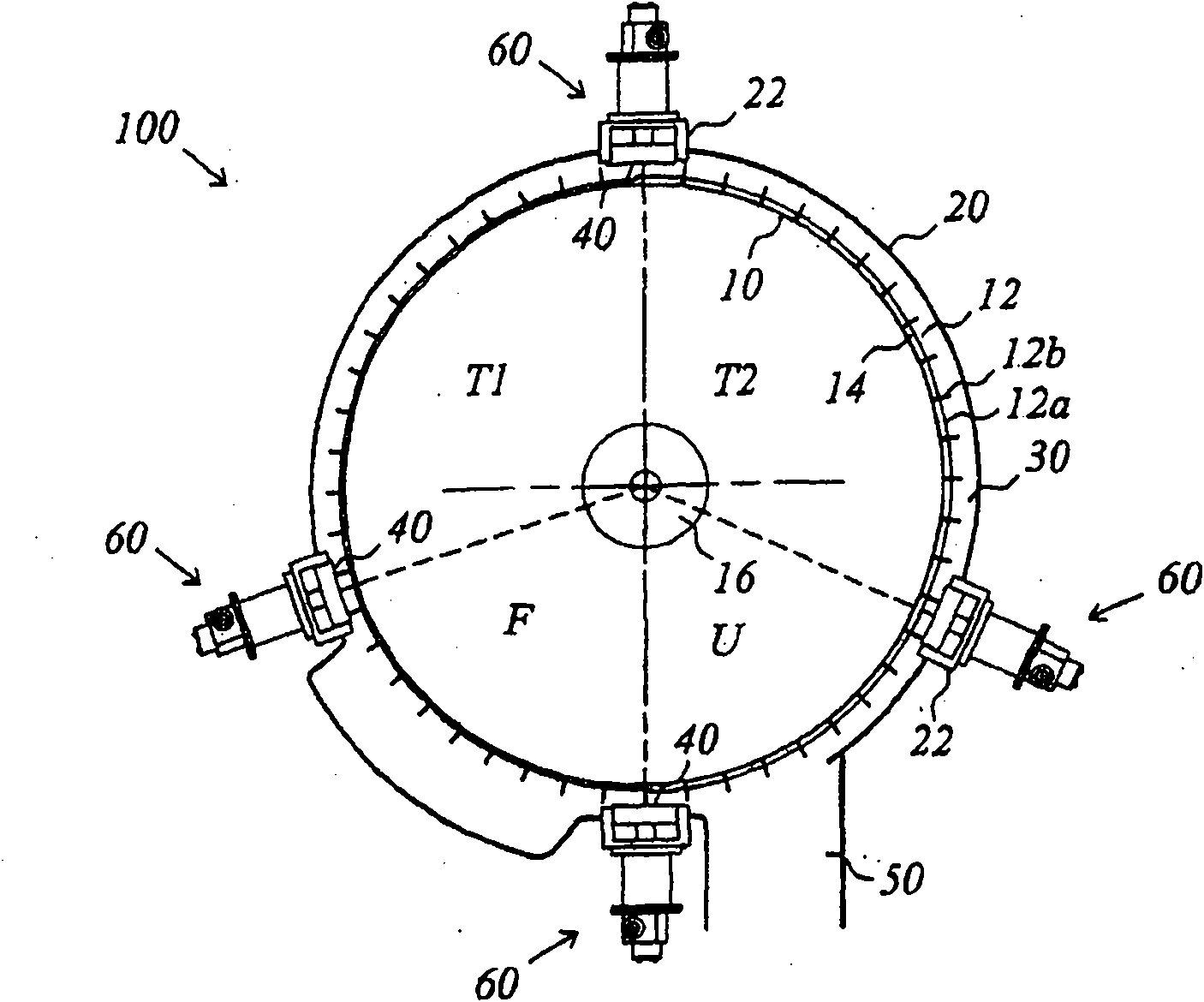 Apparatus and method for treatment of pulp