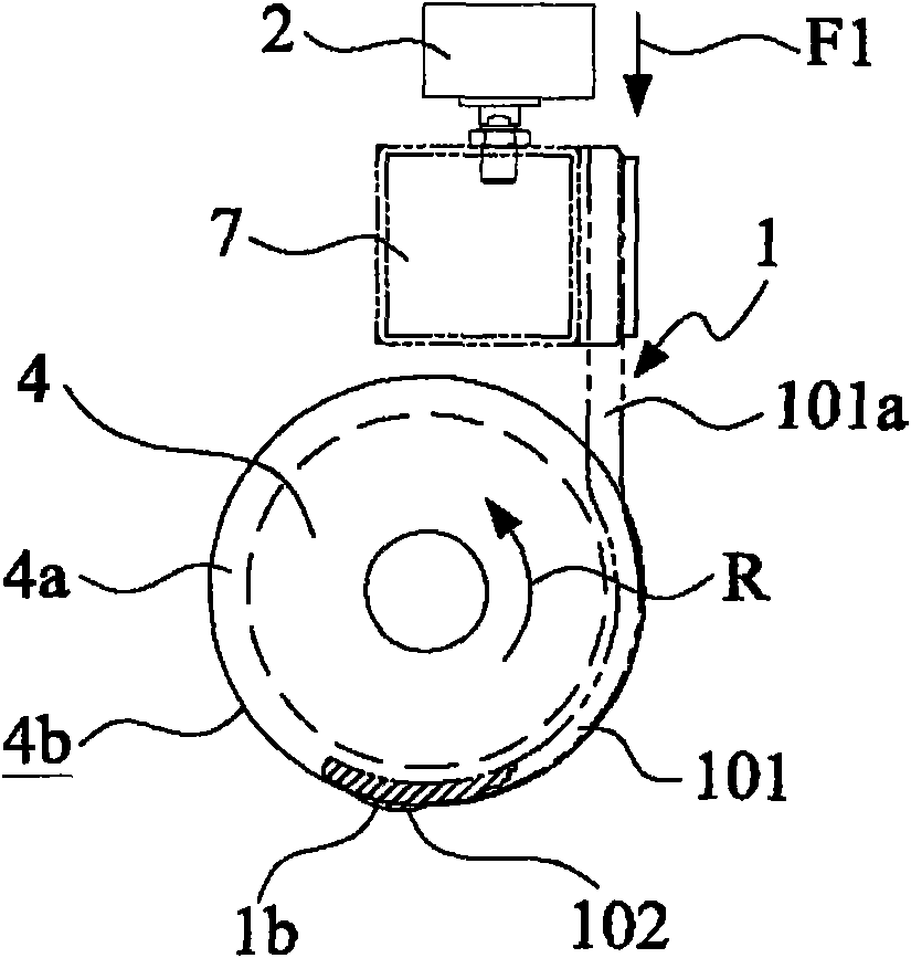 Thin paper winding device with planet breaking mechanisms and thin paper breaking method thereof