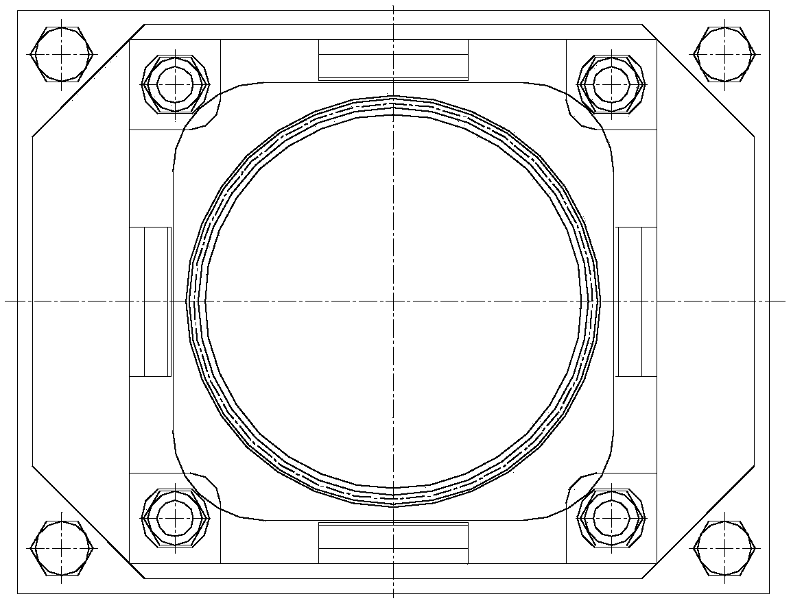 Slope self-adaptive spherical support