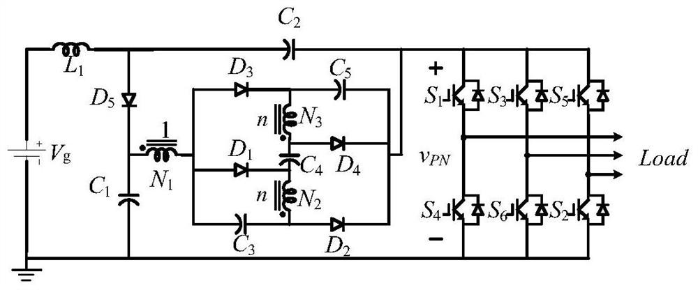 Novel double-bootstrap coupling inductor quasi-Z-source inverter and control method