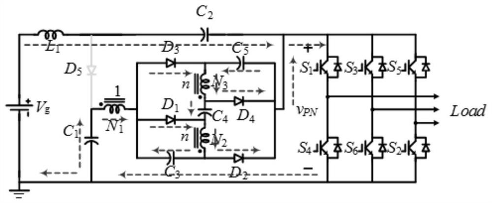 Novel double-bootstrap coupling inductor quasi-Z-source inverter and control method