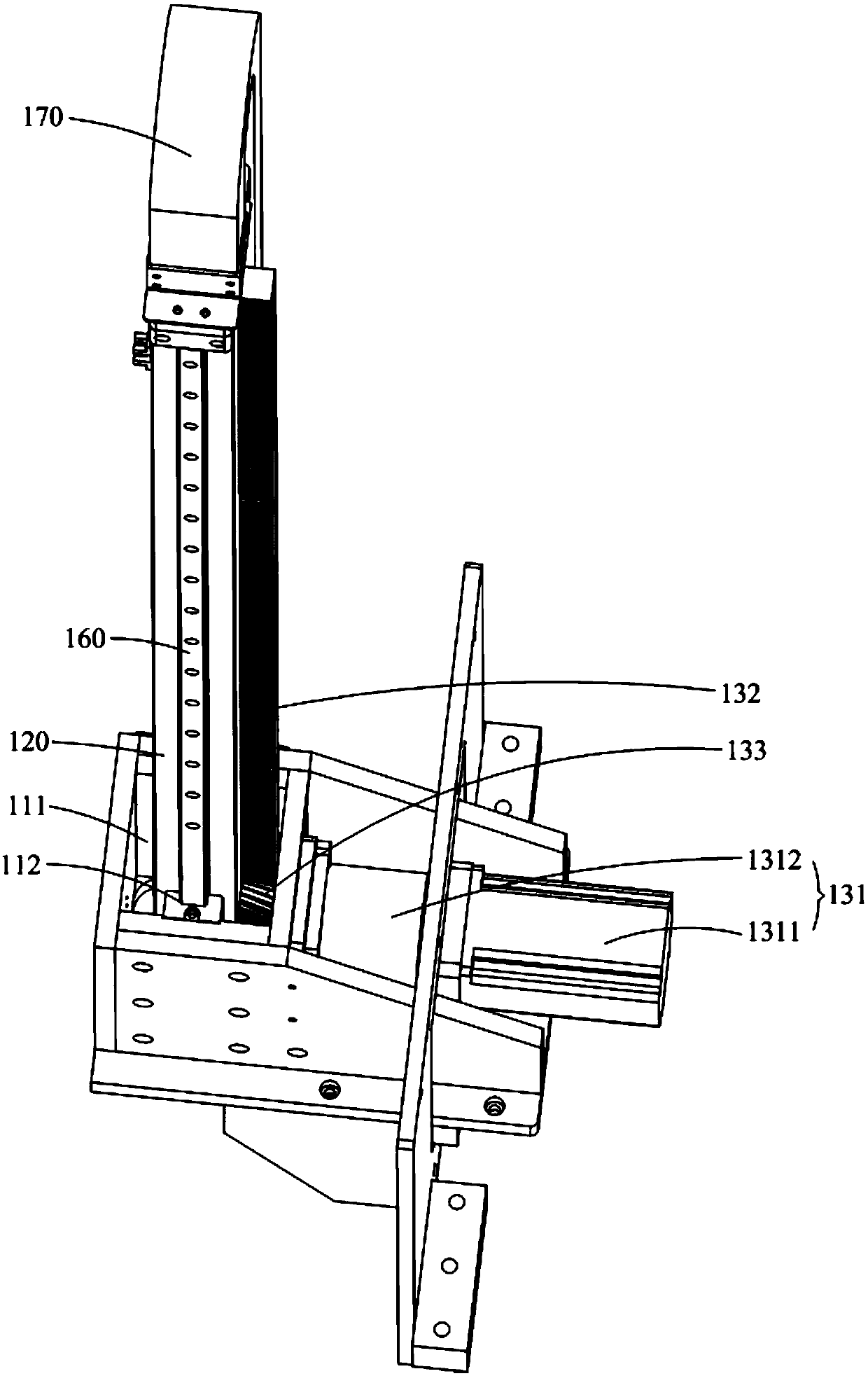 Feeding device of agricultural product packaging machine and agricultural product packaging machine