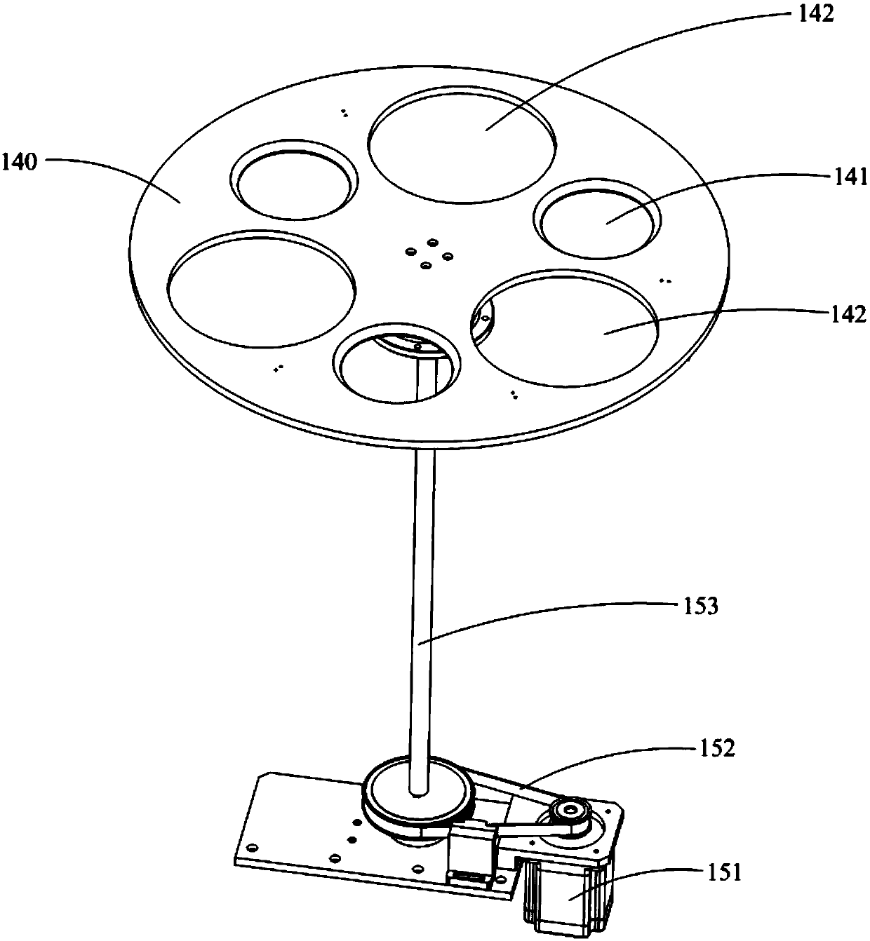 Feeding device of agricultural product packaging machine and agricultural product packaging machine