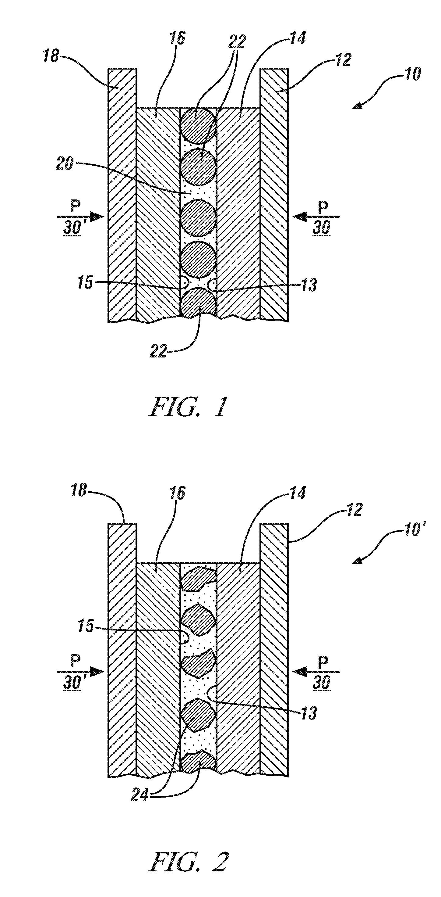Lithium ion battery with electrolyte-embedded separator particles