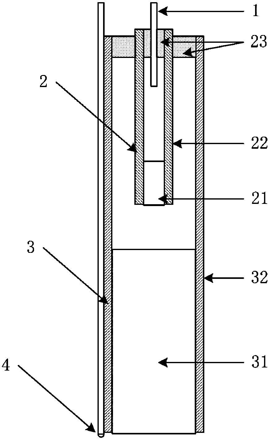Micro photoacoustic microscopic imaging head, production method and system consisting of micro photoacoustic microscopic imaging head
