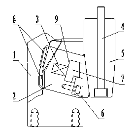 Inclined core-pulling mechanism of plastic injection mold