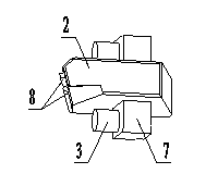Inclined core-pulling mechanism of plastic injection mold