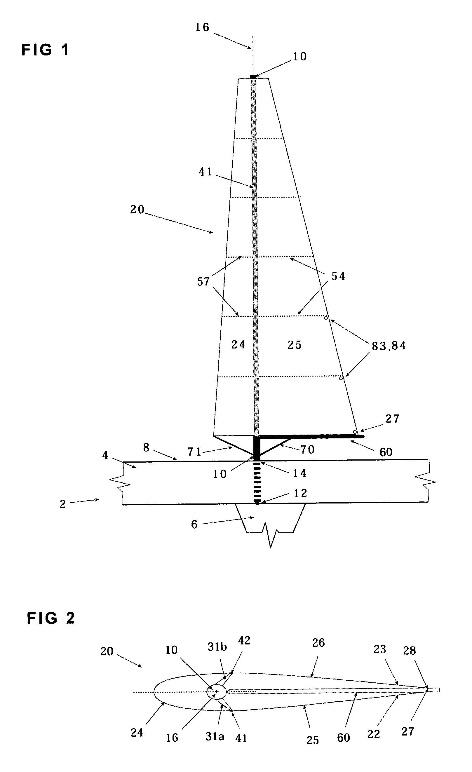 Light-weight, soft wing-sail for wind-propelled vehicle