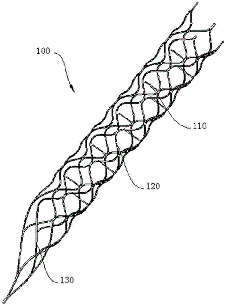 Blood vessel thrombus-taking device with spine-shaped structures and thrombus therapeutic instrument thereof