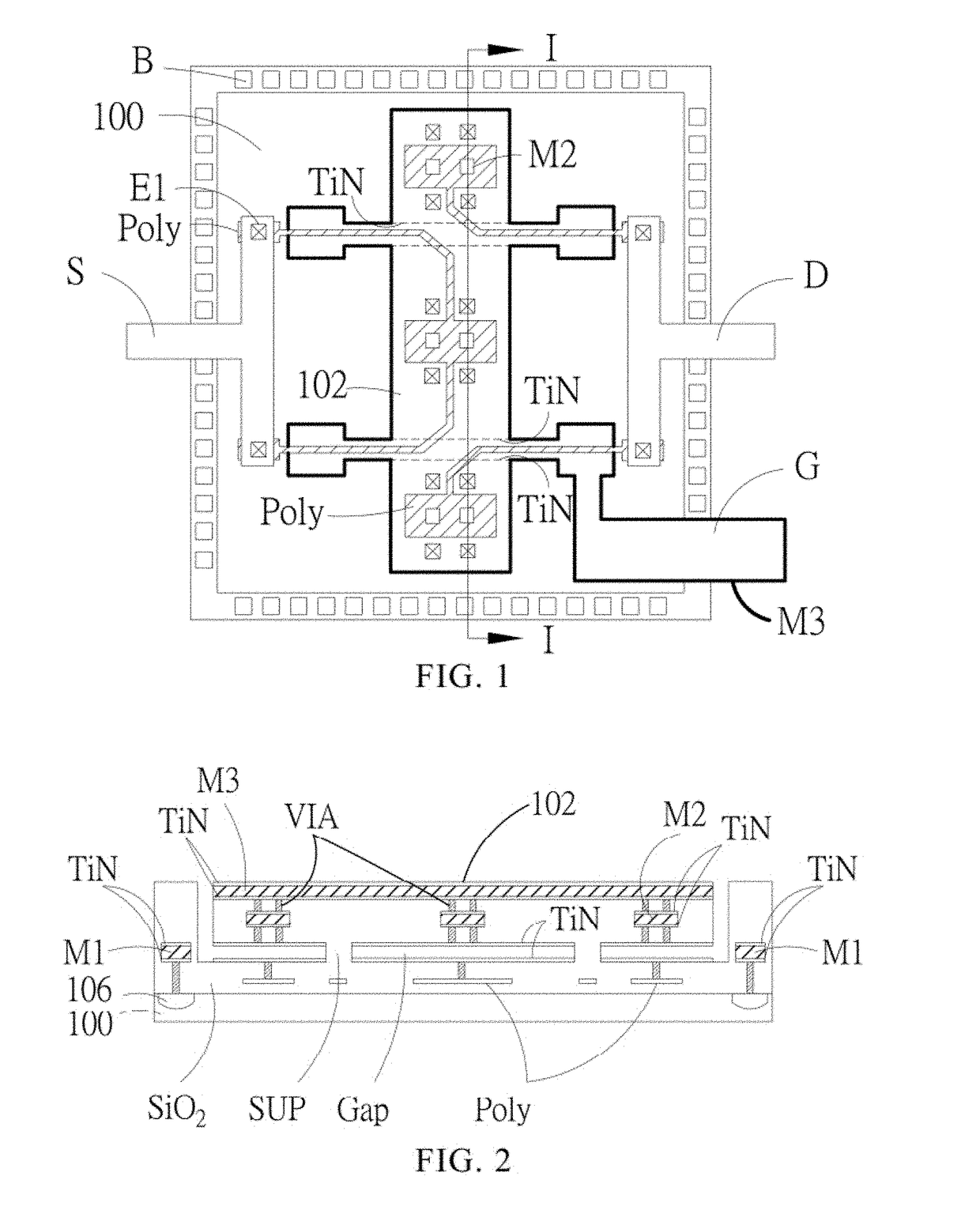 Cmos-mems resonant transducer and method for fabricating the same