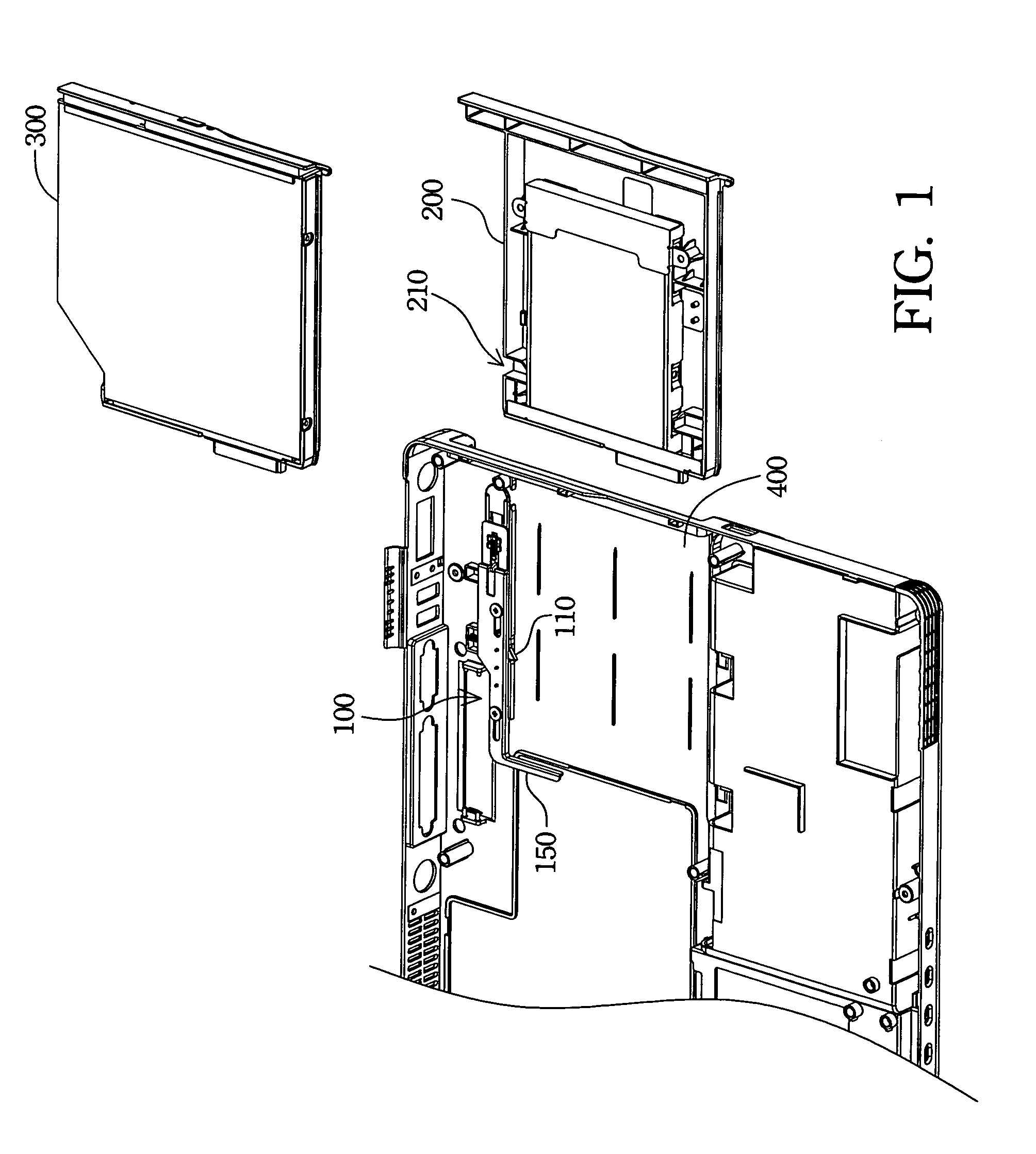 Integrated locking device