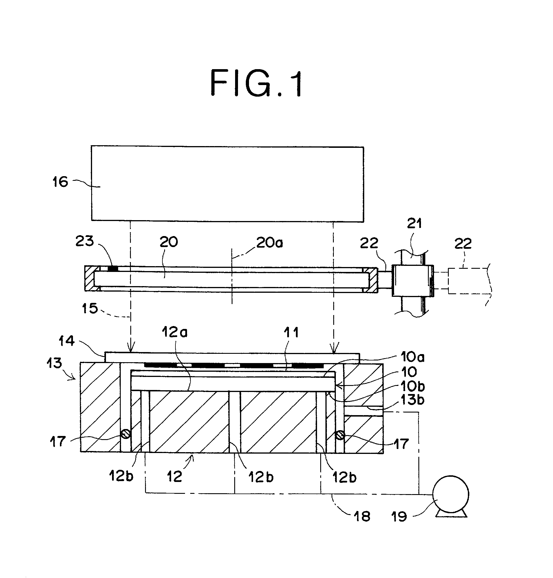 Near-field exposure system selectively applying linearly polarized exposure light to exposure mask
