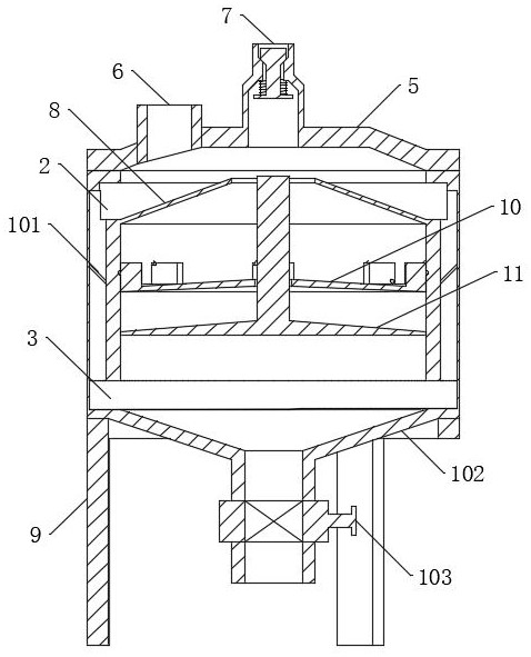 Chemical raw material storage device