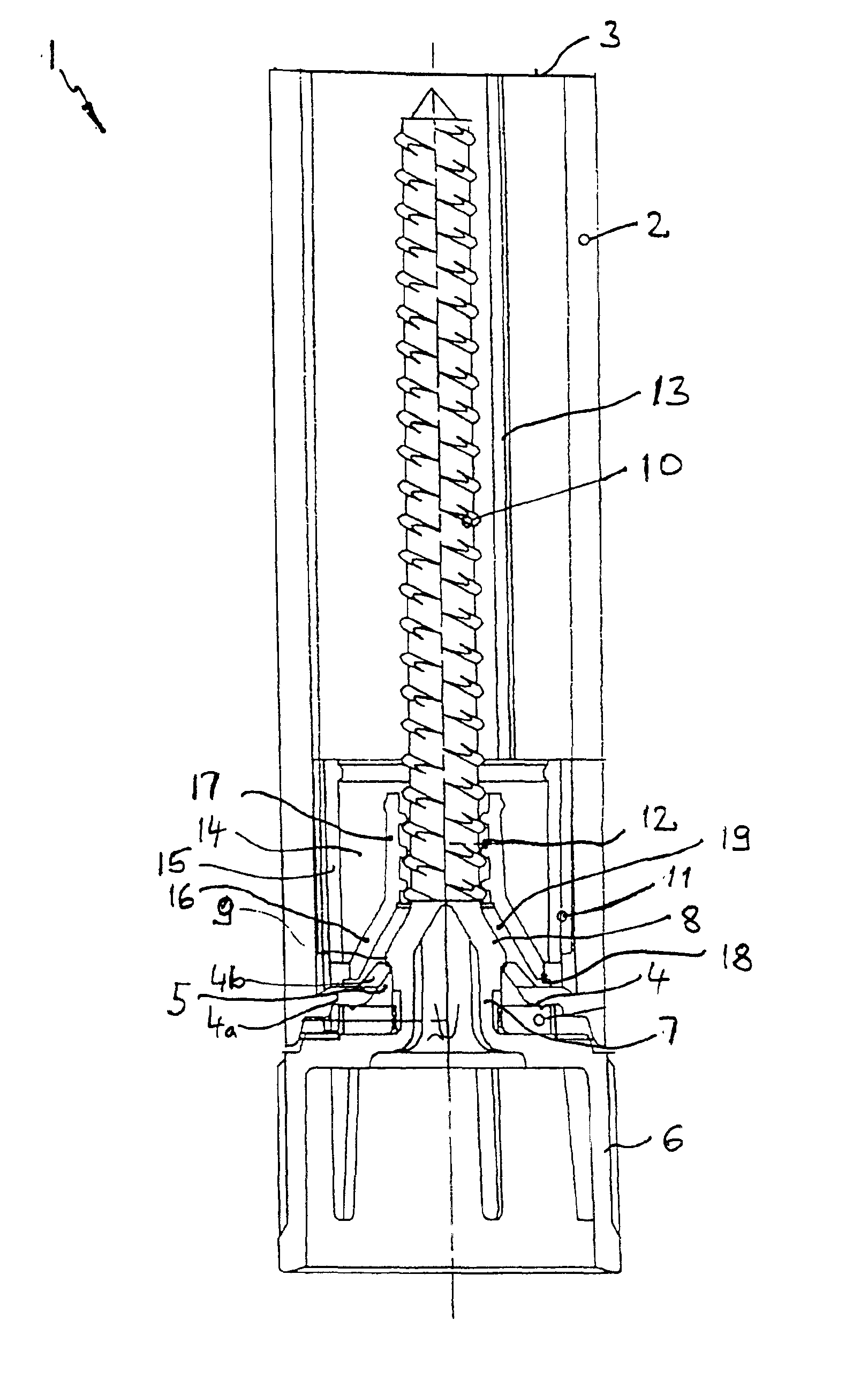 Device for receiving and dispensing a coatable material
