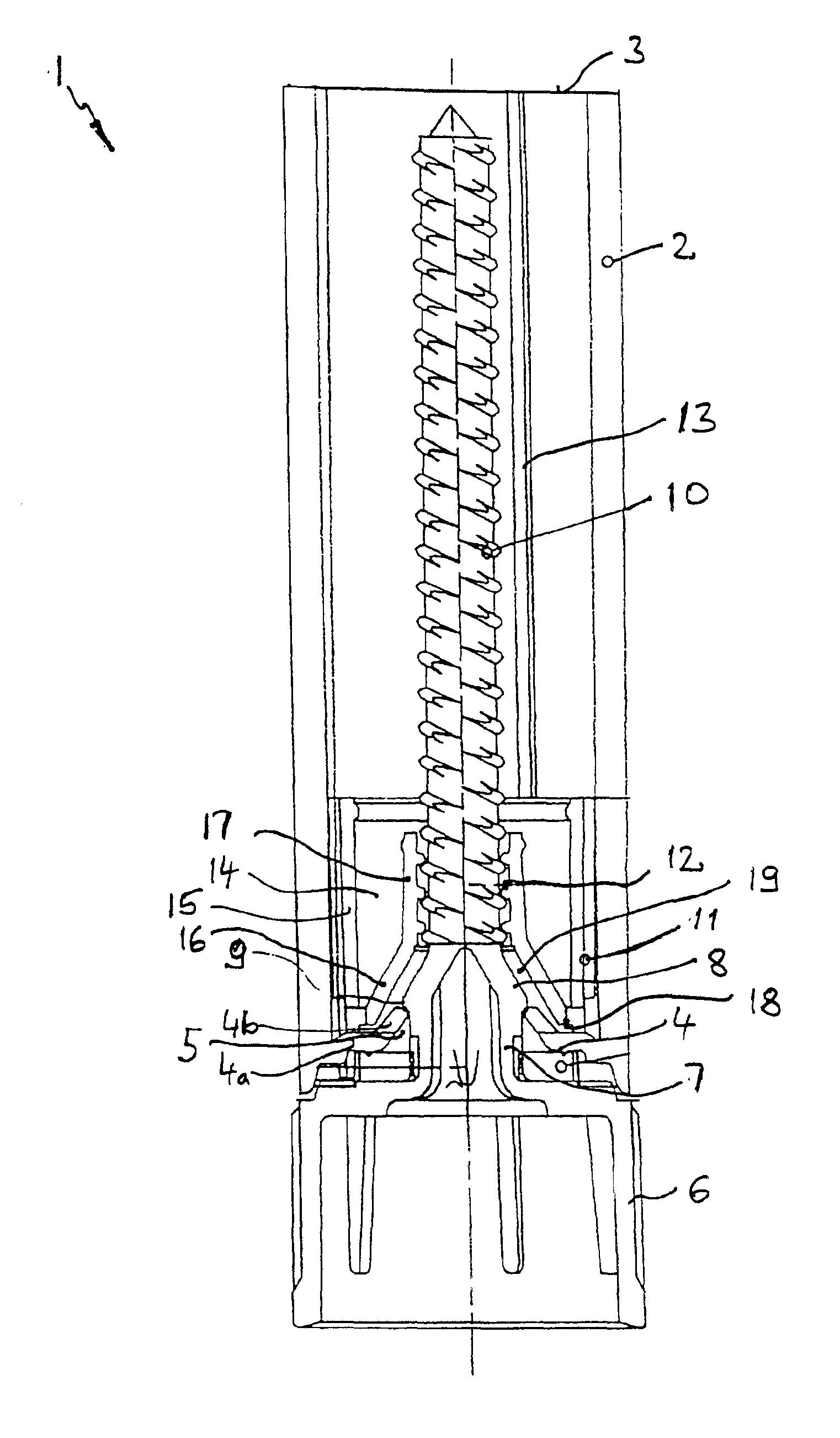 Device for receiving and dispensing a coatable material