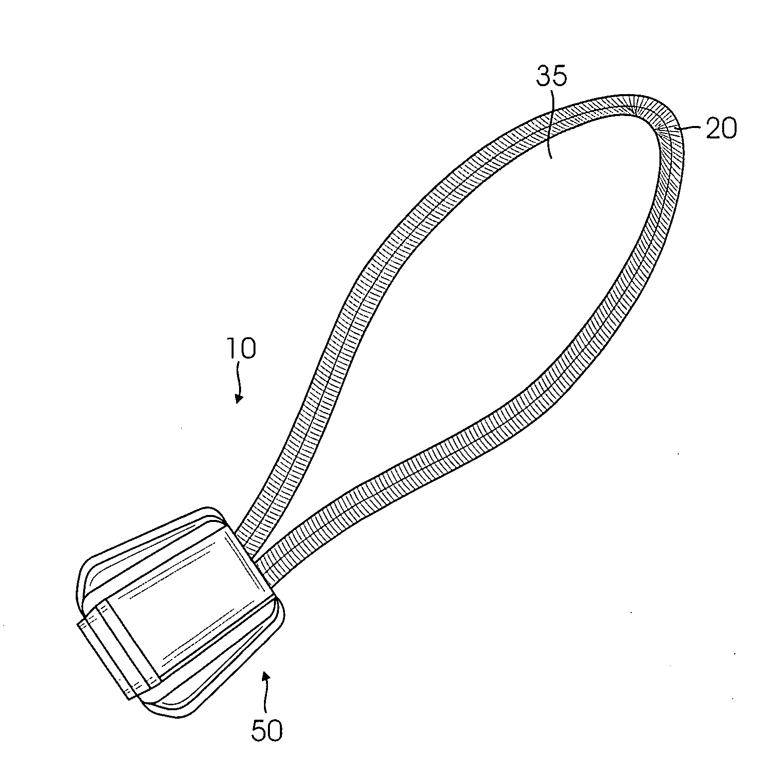 Apparatus to retain a coil wire from a microphone to prevent the microphone from falling away from a person