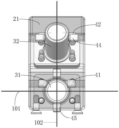 Two-line laser