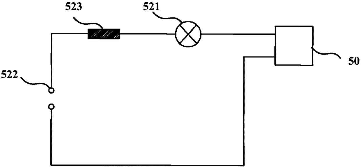 Three-terminal thermostat detection method and tooling for mechanical refrigerator