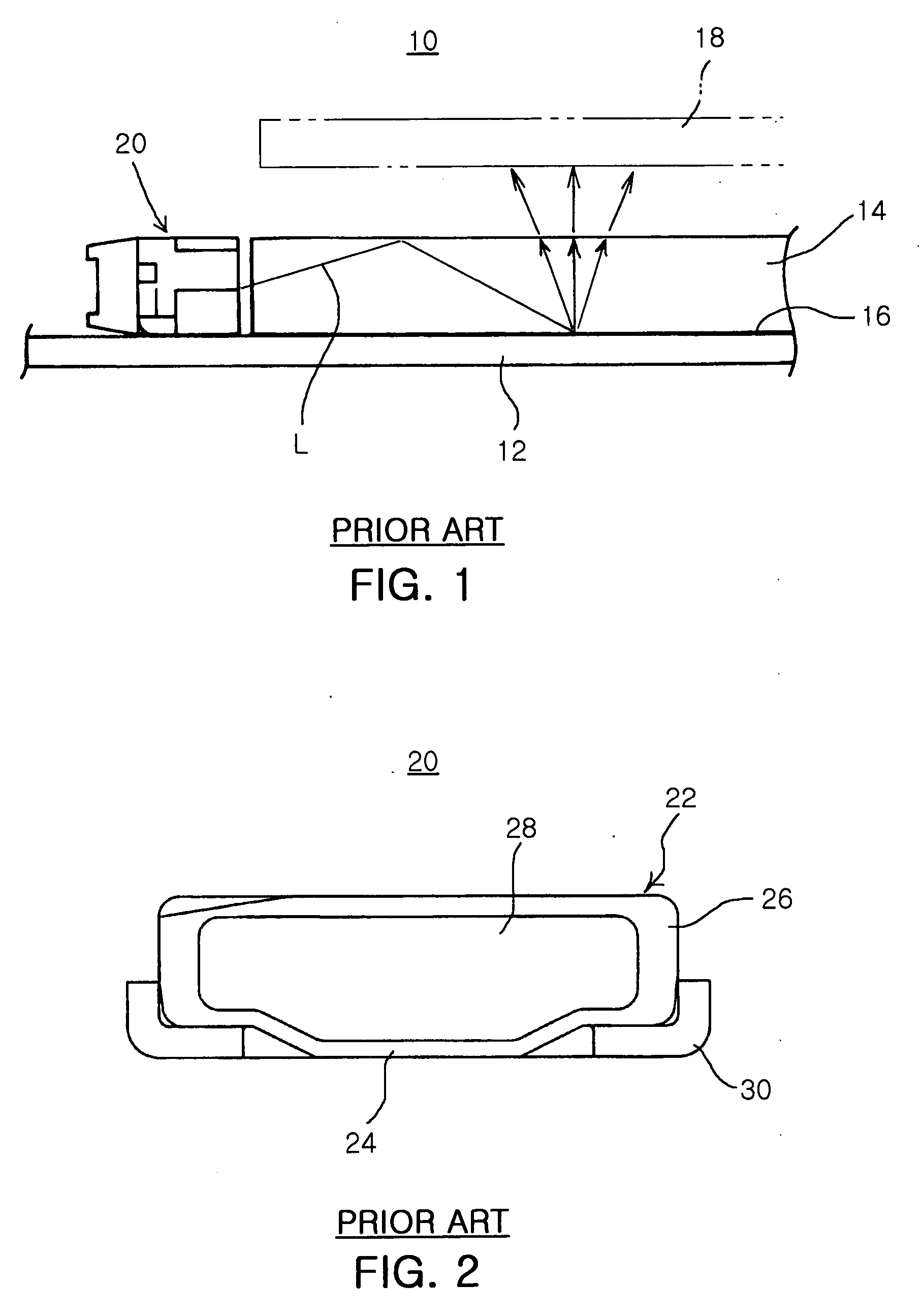 Light emitting diode and backlight apparatus having the same