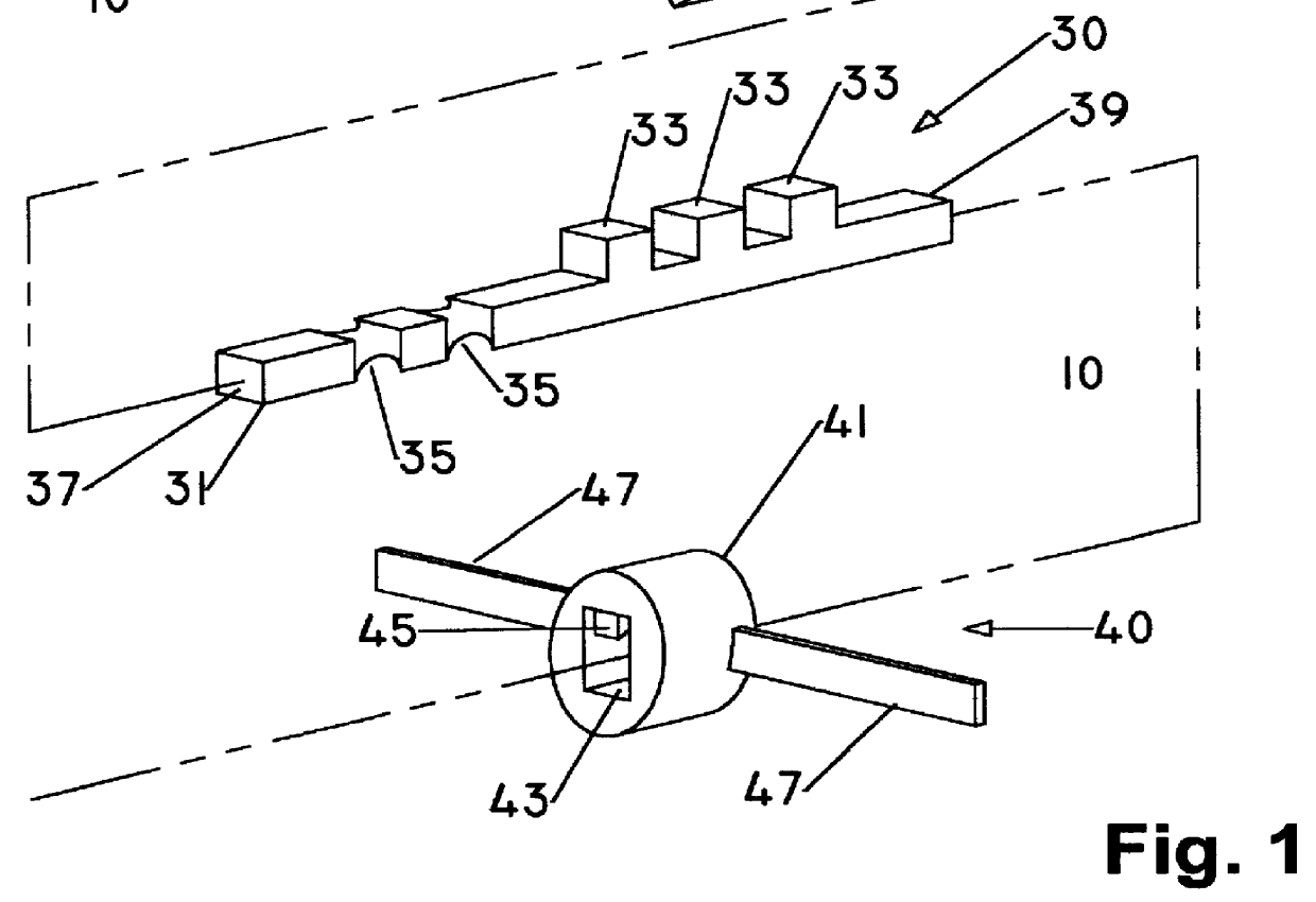 Patching device and method