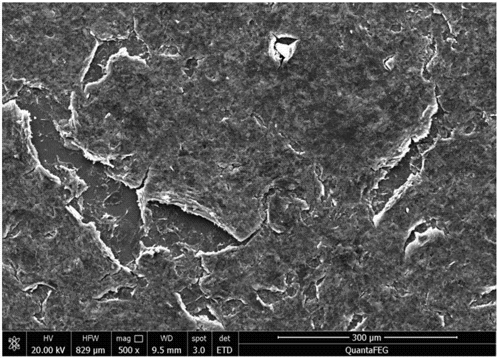 Ethylenediamine-grafted magnetic graphene oxide, and preparation method and application thereof