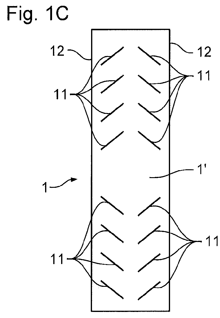 Structured dirt depository in sliding bearing surfaces