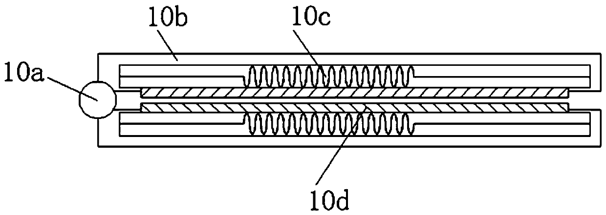 Walking board printing machine for spinning pillow patterns