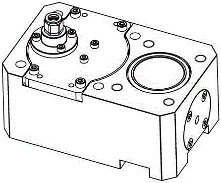 Electric control gas injection valve for engine