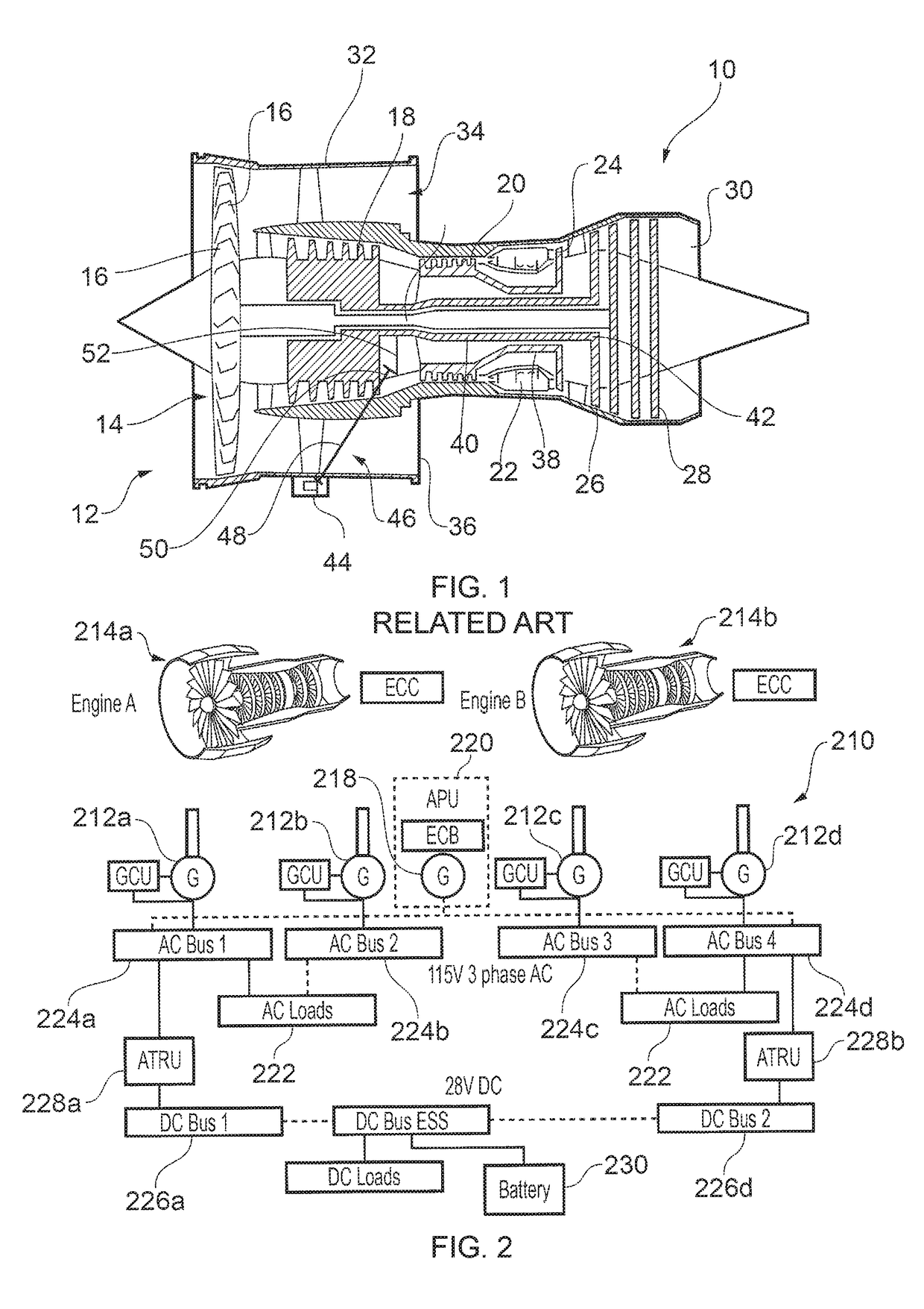 Electrical system for an aircraft