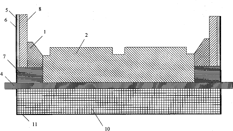 Method for reducing flow rate of aluminium liquid in electrolysis bath and slowing down cathode abrasion