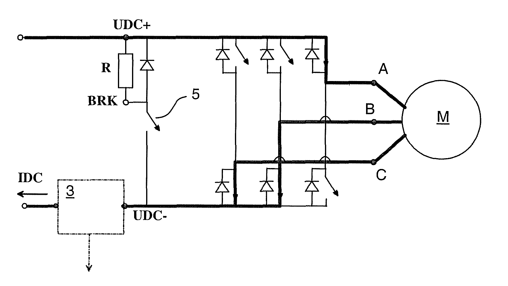 Method and arrangement in connection with a brake chopper