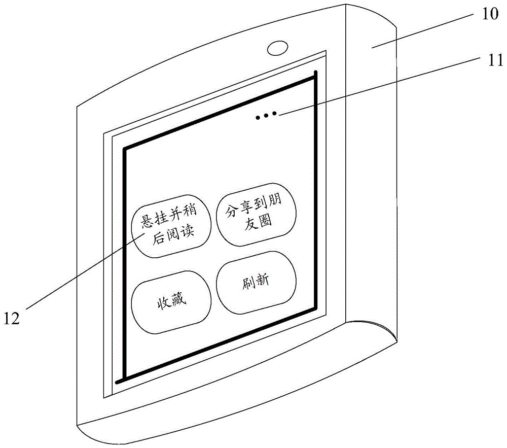 A method, device, and terminal device for switching an article reading interface