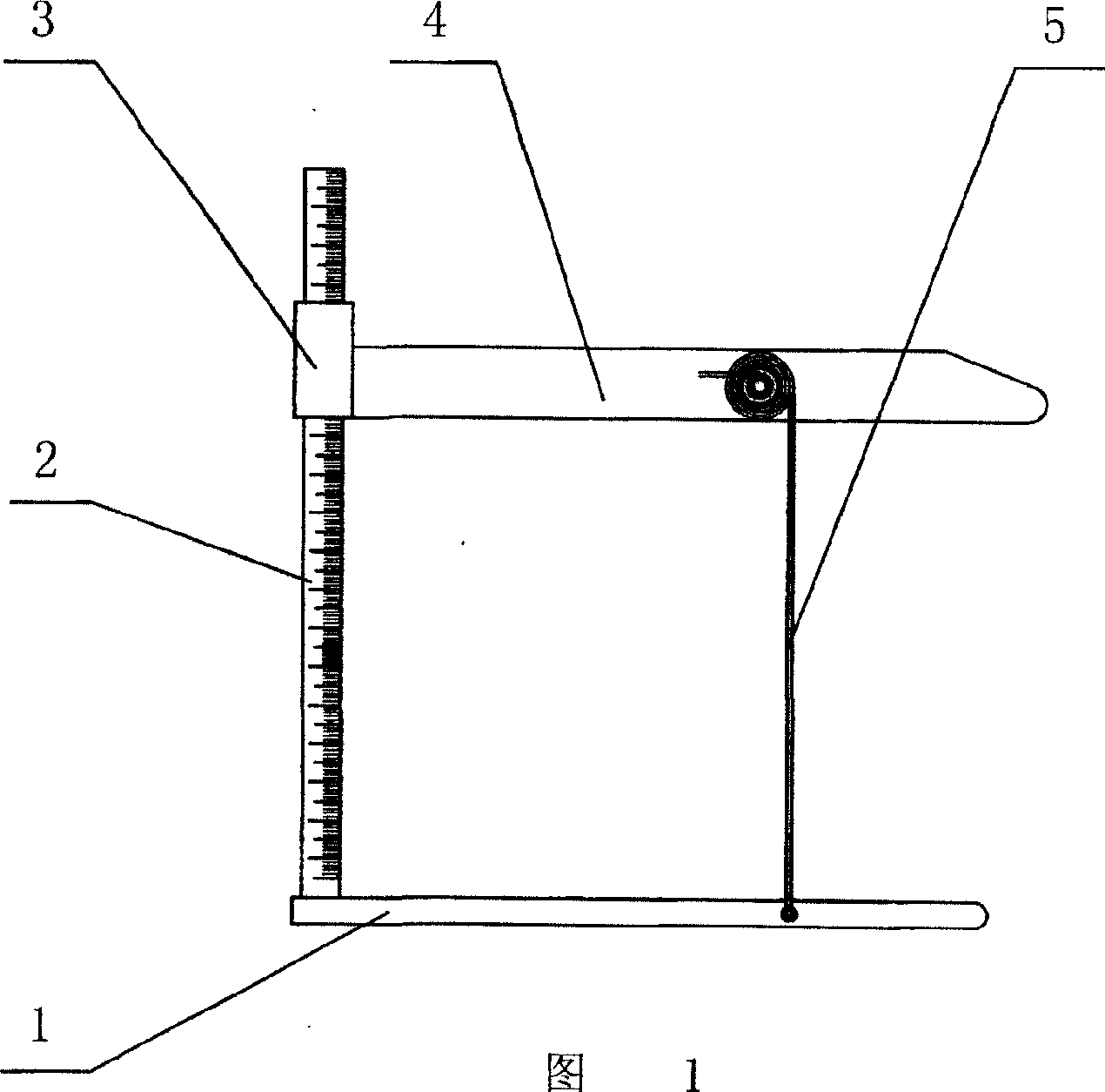 Abdomen measuring instrument